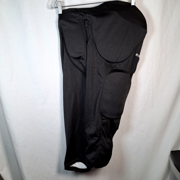 Black Riddell 7 Pocket Football Girdle XL - Picture 1 of 12